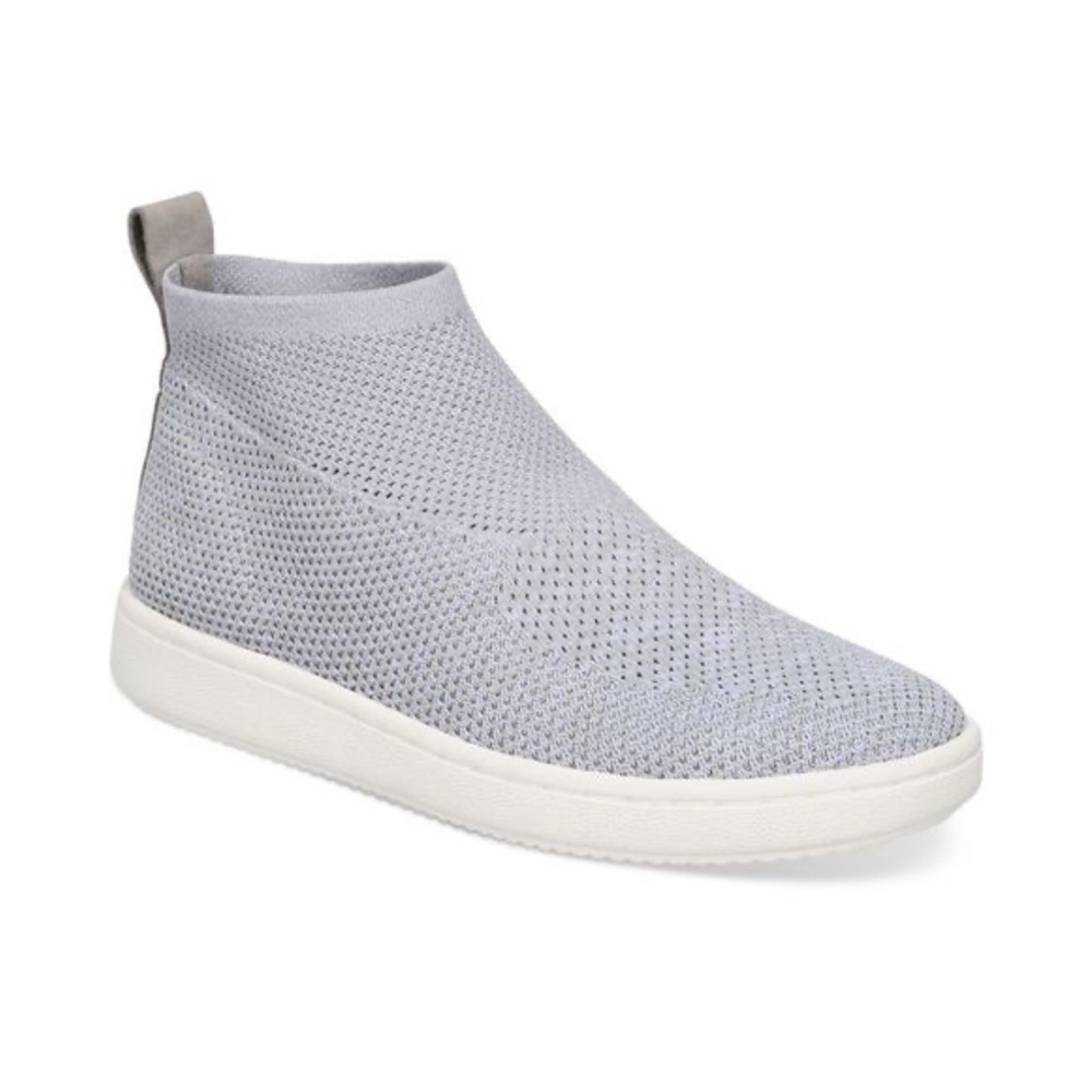 NWOT Eileen Fisher 'Point' Recycled Stetch Knit Sneaker (Light Grey Knit) Sz 7